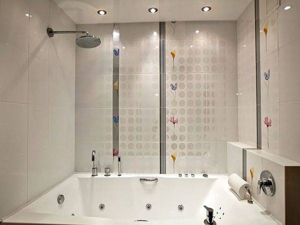 Не плиткой единой: альтернативные варианты отделки ванной комнаты - фото