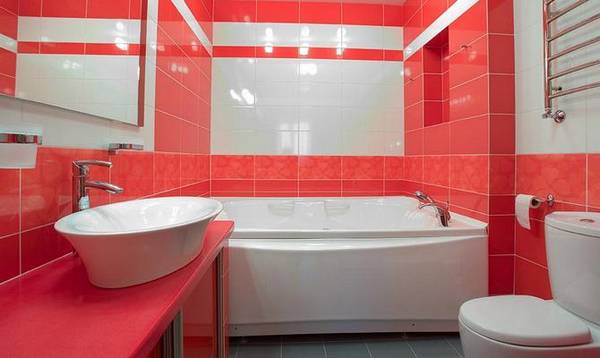 Каким может быть интерьер ванной комнаты совмещенной с туалетом - фото