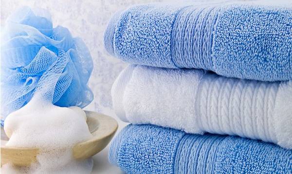Как правильно отстирать застиранные махровые полотенца - фото