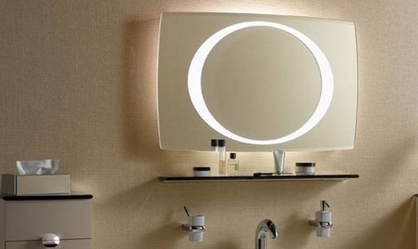 Как правильно выбрать зеркало с полкой в ванную комнату? - фото