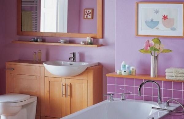 Покрасить стены в ванной быстро и качественно с фото