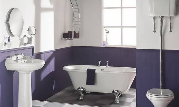 Как правильно произвести покраску стен в ванной комнате - фото