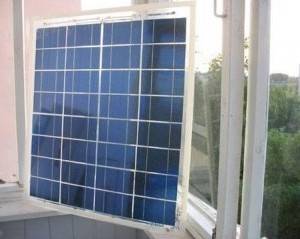 Использование солнечных батарей на балконе - фото
