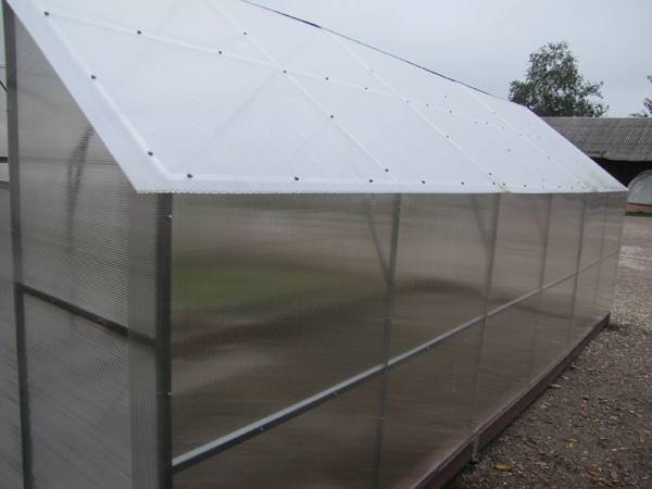 Урожай без проблем: крыша из поликарбоната для теплицы с фото
