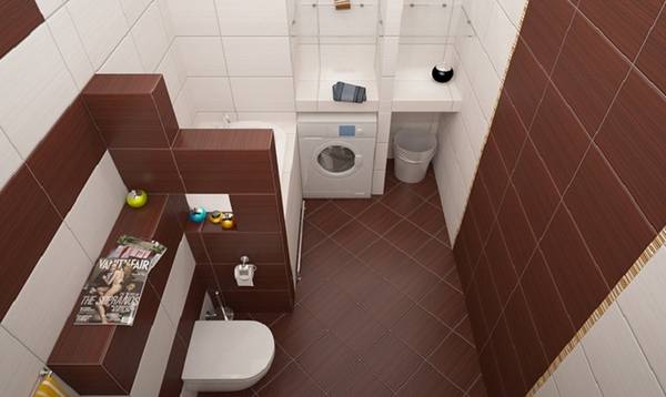 Как сделать дизайн ванной комнаты 5 5 кв м? - фото